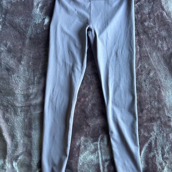 Uniqlo AIRism High-Rise Leggings Lavender Gray Size M - Picture 5 of 5